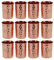 Zap Impex Lot de 12 verres martelés en cuivre pur pour Moscow Mule