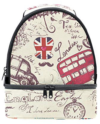 MONTOJ Buildings England Lunch Box Adult Insulated Lunch Bag