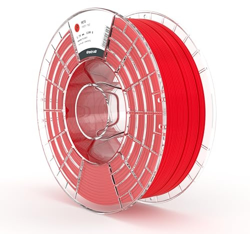 extrudr® PETG ø1.75mm (1.1kg) 'NEON ROT' - 3D Drucker Filament - Made in Austria - höchste Qualität zum fairen Preis!