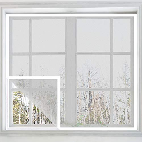Eageroo DIY puede ser cortado Malla Mosquitera para Ventanas,130 * 150cm De Cintas Autoadhesivas Mosquitera para ventanas