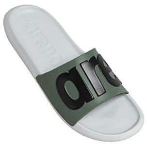 arena Urban Unisex Pool Slides, Badesandalen für Pool und Strand mit Weich Gepolstertem Fußbett und Grip auf Nassen Oberflächen