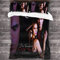 NICHIYO The Vampire Diaries Bettwäsche-Set – Bettbezug und Kissenbezug, Mikrofaser, 3D-Digitaldruck, dreiteilige Bettwäsche (19, Einzelbett 135 x 200 cm)