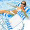 Aufblasbare Hängematte für Schwimmbad, 4-in-1, einfach aufblasbar, für Erwachsene, Wasser-Hängematte, Premium-Matratze für Schwimmbad und Strand