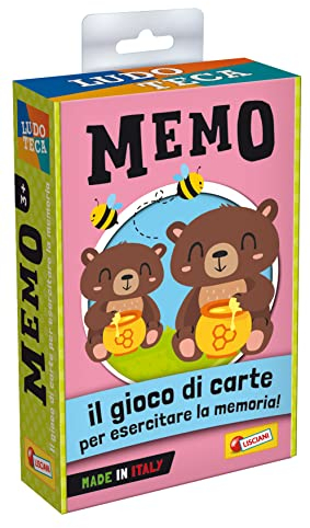 Lisciani Giochi- Italia Ludoteca Le Carte dei Bambini Memo, Multicolore, 92864