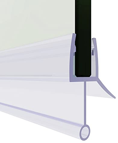SONNI Goma Mampara Ducha 70cm,Junta Mampara Ducha Baño Bañera Puerta Adecuado para Cristal 6mm 7mm