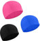 Cuffie da Nuoto,3 pezzi Cuffia da Elastica,Cuffia da Bagno Unisex da Piscina Antiscivolo per Bagno Nuoto e Sport (nero +rosso + blu)
