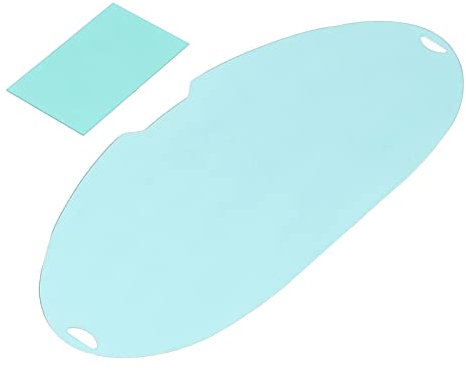 Ersatzlinsen-Set für Schweißhelm (PC-Material, Druckfest) – 3 Runde Außenscheiben + 2 Innenscheiben (Transparente Schutzplatte) – Ideal für Profischweißer