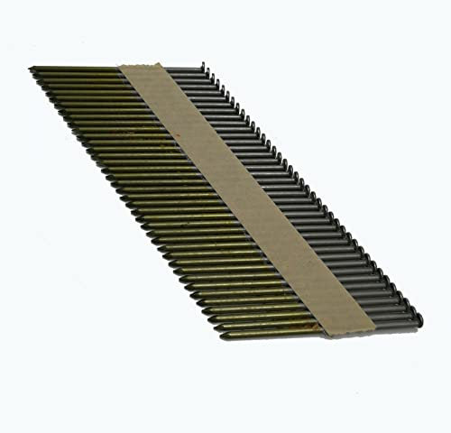 Streifennägel D-Kopf 3,1x90mm 34° papiergebunden 2000 Stück blank glatt für Gasnagler HB43