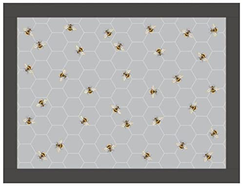 Busy Bees Faux Leather Lap Tray