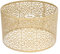 Lampenschirm Aushöhlen Metall Lampenschirm E27 E14 Universelle Verwendung Gute Wärmeableitung Exquisite Künstlerische Schnitzlampe (Gold)