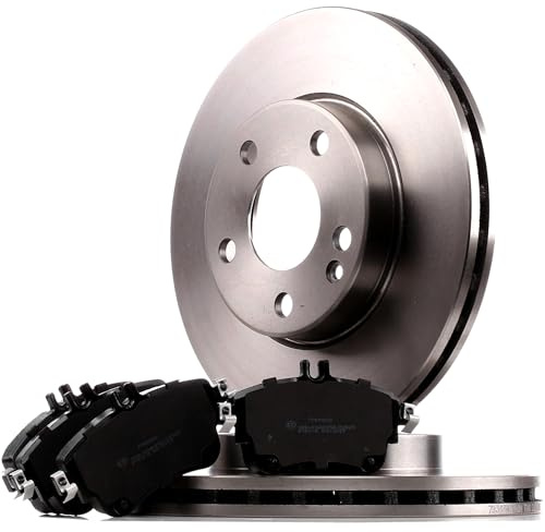 STARK Bremsen Satz Vorne 280mm Bremsscheiben und Beläge Komplett für VW GOLF VI (5K1) passend für MERCEDES-BENZ B-Klasse (W246, W242) A-Klasse (W176) CLA Coupe (C117) passend für PEUGEOT