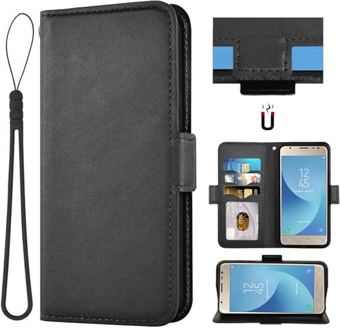 Auotu Cuir with Protection de la caméra PU Coque Flip Bookstyle Magnétique Housse Étui Cover Case pour IIIF150 Air 1 / IIIF150 Air 1 Pro Smartphone (Noir)