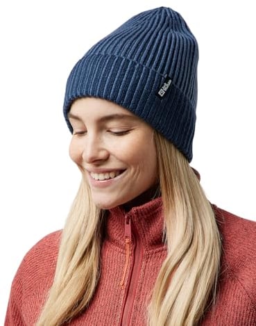 Jack Wolfskin Unisex Vybrant Beanie-Mütze, Midnight Sky, M EU