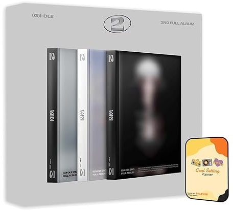 (G) I-DLE [2] Album [0 ver + 1 ver + 2 ver (3 types) Full Set Album ver]+Pre Order Benefits+BolsVos Exclusive K-POP Inspired Digital Merches
