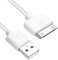 RUITEXUN Cable USB a 30 pines, USB tipo A macho a 30 pines Dock macho Cable de sincronización y carga para iPhone 4 4S, iPad 1 2 3, iPod Nano, iPod Touch (blanco)