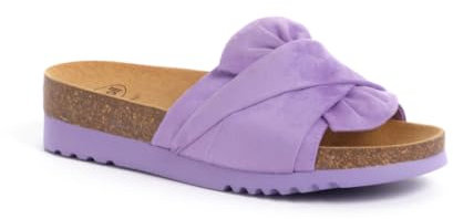 Scholl PRINCY MICROFIBRE VIOLET CIABATTA FEMME, aubergine, 37 EU