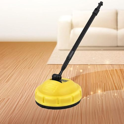 Patio Cleaner Pressure Washer For Karcher K1-K7, Patio Cleaner Head For Karcher, Dirt Cleaner Scrubber, Patio Cleaner Home Car Cleaning Tool, Flexible Rotary Brush For Patio, Deck