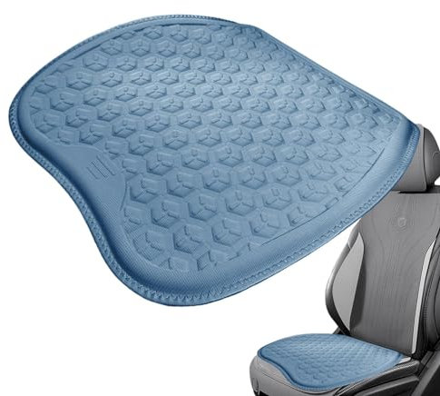 Monozoz Cooling Car Seat Cushion Front Seat - Breathable Cooling Cushion for Chair,Non-Slip Chair Cooling Pad, Car Seat Cushion, Seat Cushion for Cars, Trucks