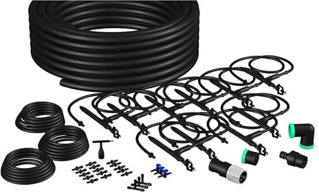 Regenmeister Topfbewässerung, Terrassenbewässerung, Kübelbewässerung, Balkonbewässerung für 10 Töpfe, beliebig erweiterbar