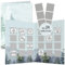 Adventskalender zum Rubbeln | Überraschungs-Adventskalender A3 | Weihnachtskalender Aktivitäten | Rubbel Adventskalender für Mann und Frau (Winter Blau)