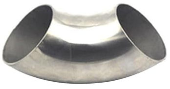 Auto Auspuffrohr 3 Zoll 76mm Auto-Bogen-Auspuffrohr 90 Grad-Kniestück Auspuffrohr 201 Edelstahl Autoteile Auto Auspuff Endrohr