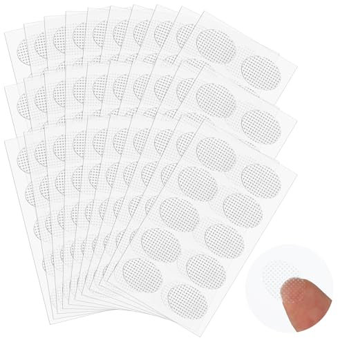300 Stück Pflaster Ohrringe Abkleben Sport,Mabor Transparente OhrläPpchen UnterstüTzung Patches Pe Pflaster für Piercing Abkleben Droopy Ohren Schwere Ohrringe