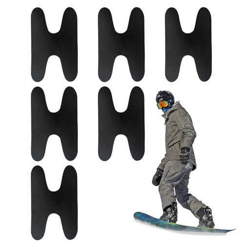 Ski Boot Fitting Pads | Adhesive Snowboard Boots Foam Padding | 6X Ankle Wrap Pads for Ski Boots | Foam Inserts for Comfort and Protection | Fits Men and Womens Ski Boots