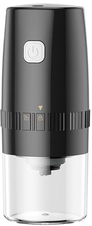 Moulin à café électrique, broyeur à grains secs | Moulin à café de voyage Rechargeable, moulin à café Portable pour le Camping de voyage