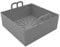 Silicone Air Fryer Liner,Reusable Square Air Fryer Silicone Pot with Handle,Collapsible Air Fryer Basket Liner,Silicone Pot Baking Tray for Oven,Non Scald Air Fryer Accessories ﻿