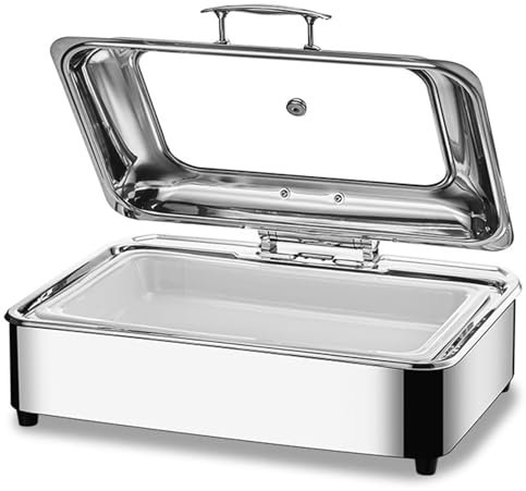 ZHONGXIN.HUIYIN Contenitore per Alimenti per Catering scaldavivande in Acciaio Inossidabile, Contenitore per Alimenti a bagnomaria scaldavivande Elettrico