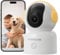 Akinguar Pet Cameras, 2K Indoor Camera Wireless for Baby Cat Elderly, 360°Pan/Tilt, One-Touch Calling, 2-Way Talk, Night Vision, Motion Tracking, 2.4G/5GHz Dual-Band WiFi, Works with Alexa, Yellow