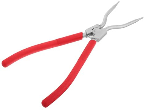 OUNONA Outil D’étirement de Ressort pour Lave-linge, Acier Inoxydable Rouge, Retrait Rapide et Facile, Compatible Universellement pour Réparation et Entretien