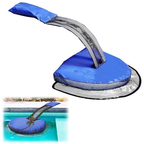 SilverChry Rampa de Rescate de Animales, Piscina Inflable Rampa de Escape, Red Escape para Piscina Rescate, Rampa Escape Animales Piscina, Rescate Rana Pato Ardilla Listada Otros Animales