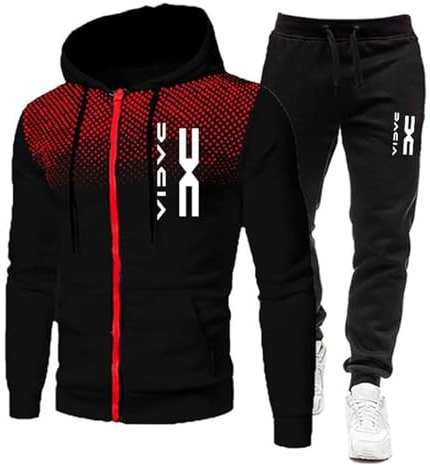 RUMAOZIA Tracksuit Set Men Regular Fit Sports Suit 2-Piece Jogging Suit Hip Hop Streetwear Teenager Sportswear Winter Padded Tracksuit with Hoodie and Jogging Pants Sports Suit, Z03 Black, 3XL