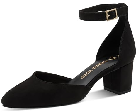 MARCO TOZZI Damen Pumps weiches Feel Me Fußbett weiches Innenfutter Spitz