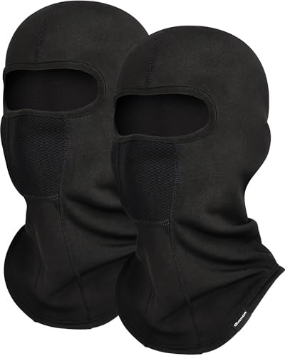 GXCROR Winddichte Sturmhaube für Erwachsene und Kinder mit Mesh | Weiches Stretchmaterial | Wärmende Innenschicht | Atmungsaktives Mesh | Winddichte Abdeckung | Erwachsene & Kinder