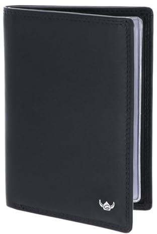 Golden Head Leder Polo RFID Protect Ausweisetui 4430 Schwarz