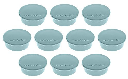 Magnethalter Color, Durchmesser 40 x 13 mm, 10 Stück, hellblau