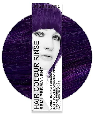 Stargazer Products Pflaume Semi-Permanentes Haarfärbemittel, 1er Pack (1 x 70 ml)