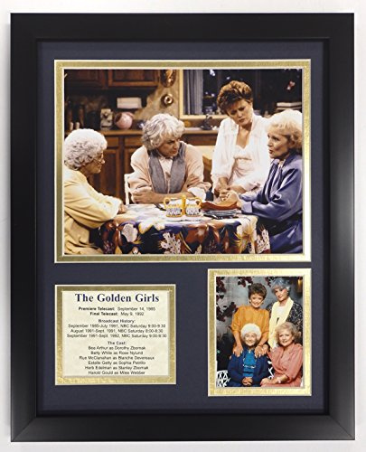 Legends Never Die Gerahmtes Fotocollage The Golden Girls, 28 x 36 cm