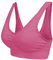 Soutien-gorge confort BOOLAVARD - Seamless - Soutien bustier - Soutien-gorge sport et sport, Sporttop, Seamless, forme Bustier Top sans accolade, Rose Cerise, L: 96-101cm (75C-85A)