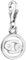 Nenalina Sternzeichen Krebs Karabiner Charm Anhänger für Bettelarmband aus 925 Sterling Silber 713296-000