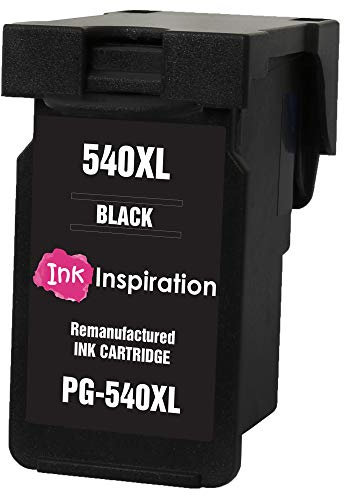 Ink Inspiration® Schwarz Premium Druckerpatrone kompatibel für Canon PG-540XL Pixma MG4250 MG3550 MG3250 MG3150 MX395 MX535 MG4150 MG3650 MG2250 MG2150 MX525 MX475 MX455 MX435 MX375