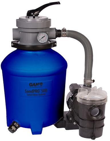GAME Serie 61201-BB, unità di Ricambio Completa da 0,5 HP, progettata per Intex & Bestway SandPRO 50D Sand, Filtro per Piscina Fuori Terra ad Alte Prestazioni