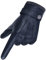 GSG SINCE 1998 Lederhandschuhe Herren aus echtem mit Futter Warm Wolle Gefüttert Touchscreen Lammfell Handschuhe WinterNavy Blau S