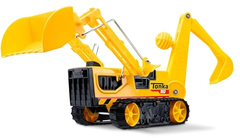Tonka Steel Classics | Steel Trencher | Kids Construction Toys for Boys and Girls, Vehicle Toys for Creative Play, Motor Skill Development for Kids Ages 3+ | Basic Fun 06063