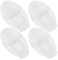 Adesivi Di Fissaggio Universali Per, Nastro Di Fissaggio Traspirante in Nylon E Cotone, Colore Beige, 4 Pezzi