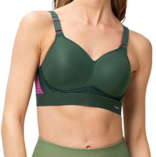 TriAction Women's Hybrid Lite P EX Sport-BH, Forest, 75E