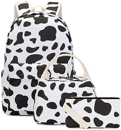 Joyfulife Rucksack, Cow Black, Large, Kuh-Rucksack