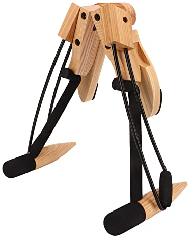 Ständer für einzelne Gitarren und Bässe, Gitarrenständer aus Holz, klassischer Klappständer für Bass, Cello, Mandoline, Banjo, Geschenke für Gitarristen